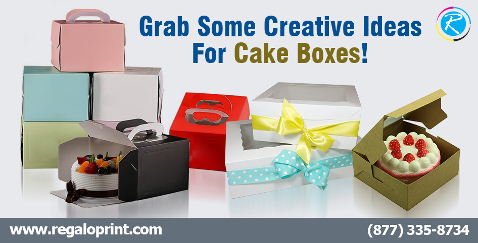 Grab Some Creative Ideas For Cake Boxes